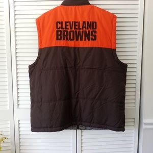 NFLCleveland Browns Vest Reversible XXL NWOT
